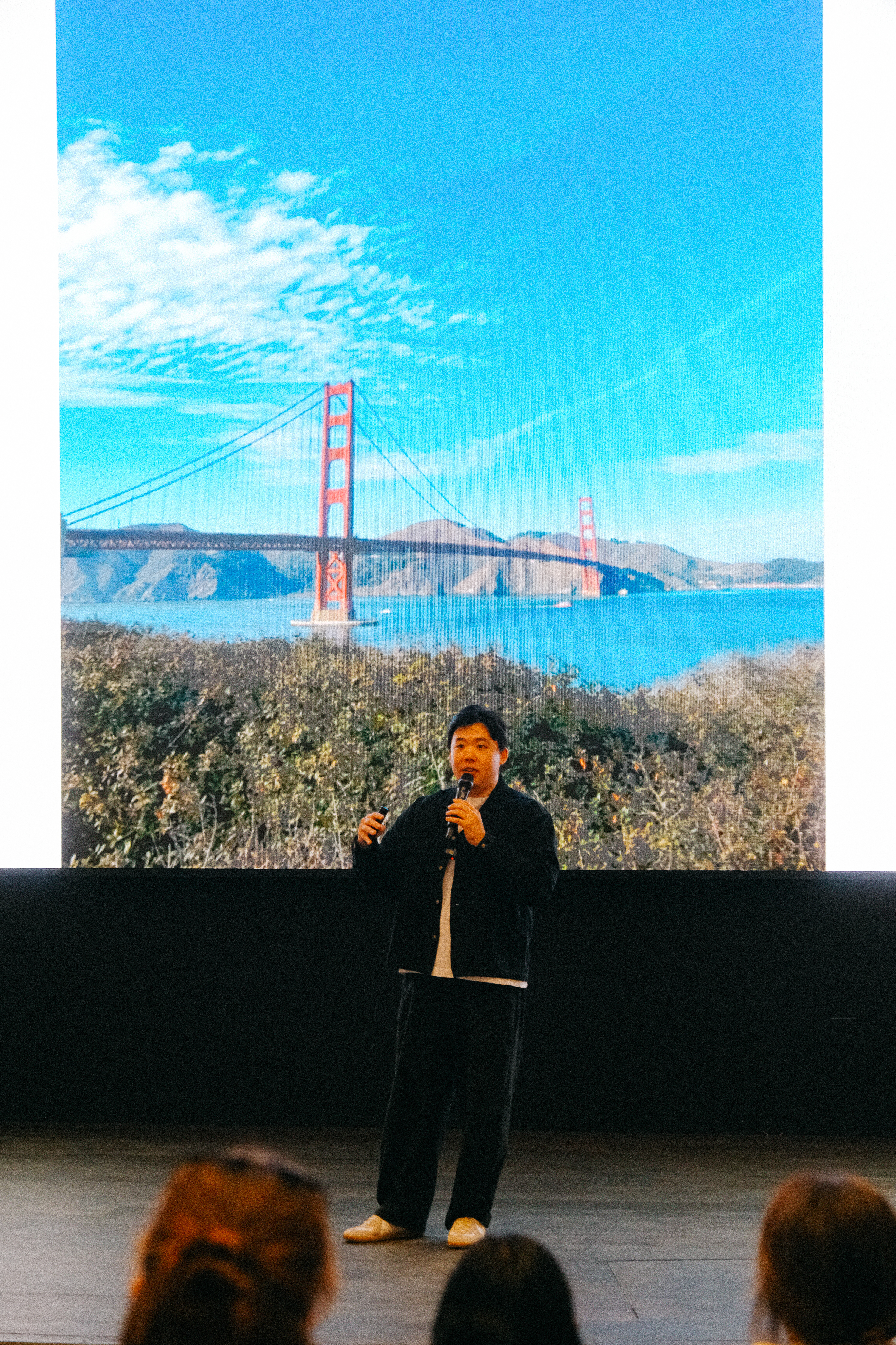 David Kyle Choe presenting